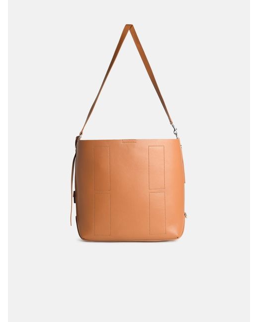 Hogan White Leather Leather Bag