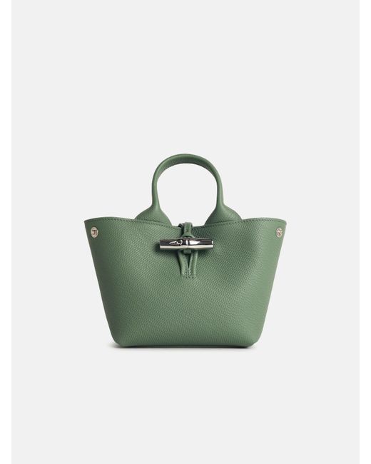 Borsa Con Manico 'Xs Le Roseau' di Longchamp in Green