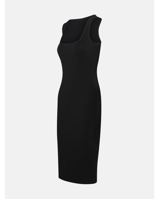 Dolce & Gabbana Black Viscose Dress