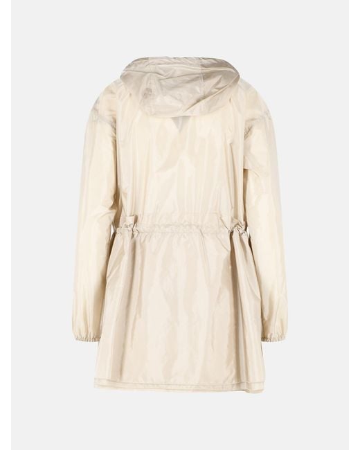 Moncler Natural 'Weteau' Polyamide Jacket