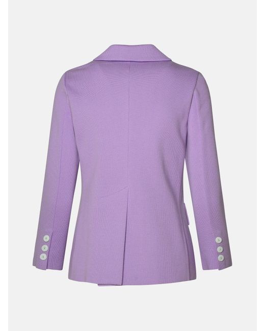 Charlott Purple Lilac Cotton Jacket