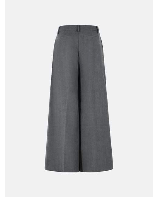 THE LATEST Gray 'Deva' Virgin Wool Blend Pants