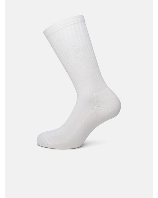 Barrow Cotton Blend Socks in White | Lyst
