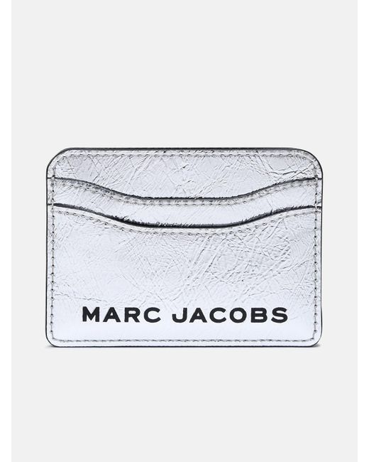 Marc Jacobs Marc Jacobs (the) Metallic Leather Card Holder Lyst