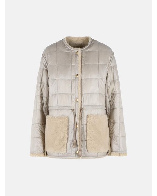 Moncler Natural 'Tipule' Reversible Light Polyamide Jacket