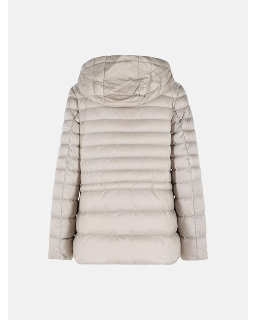 Moncler Natural 'Raies' Light Polyamide Down Jacket
