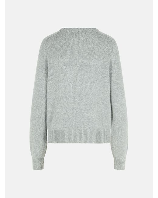Khaite Gray 'nera' Cashmere Sweater
