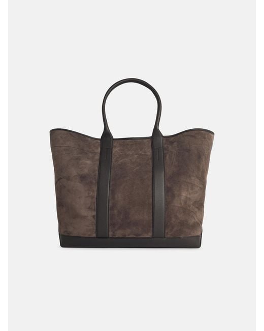 Borsa 'Tote' Grande di Tom Ford in Brown da Uomo