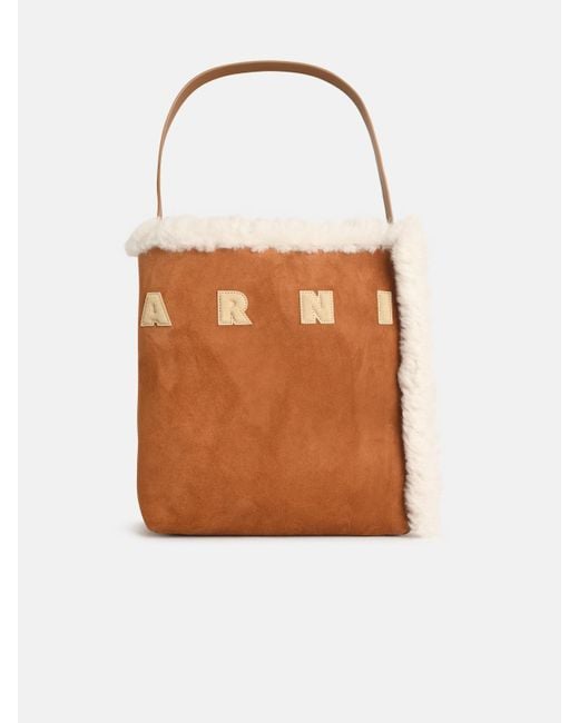 Borsa 'Museo' di Marni in Brown