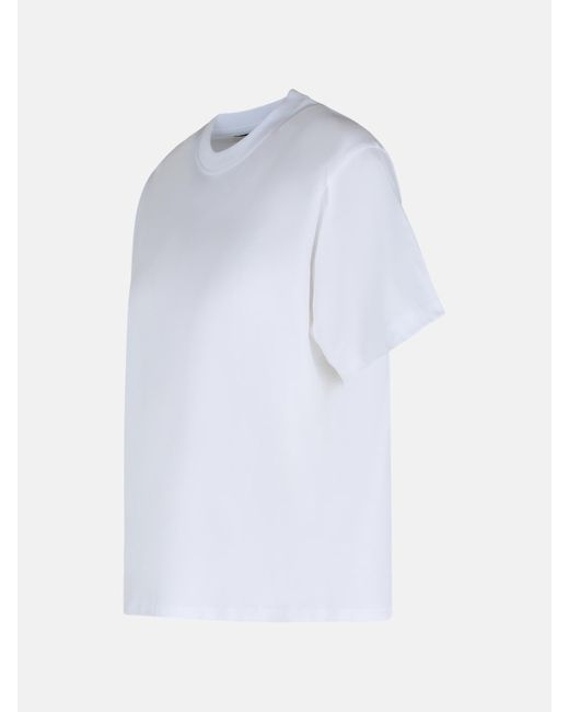 Loulou de Saison White 'telanto' Supima Cotton T-shirt