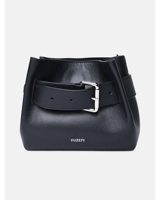 Yuzefi Black 'shroom' Leather Bag