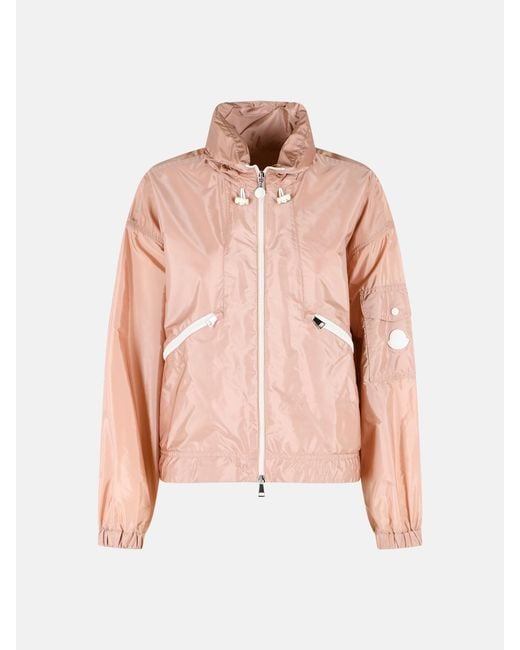 Moncler Pink 'Marmacy' Polyester Jacket