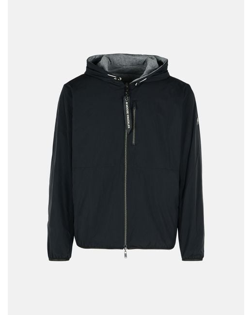 Moose Knuckles Black 'Dominium' Nylon Blend Jacket for men