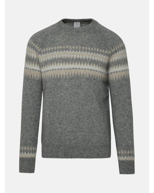 Eleventy Cashmere Sweater in Gray for Men Lyst