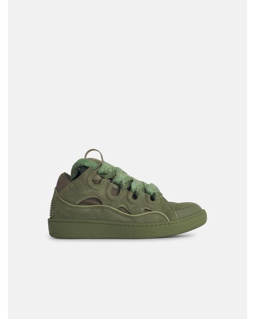 'Curb Lear Blend Sneaker di Lanvin in Green da Uomo