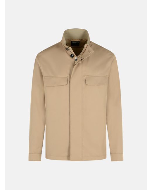 Zegna Natural Polyester Jacket for men