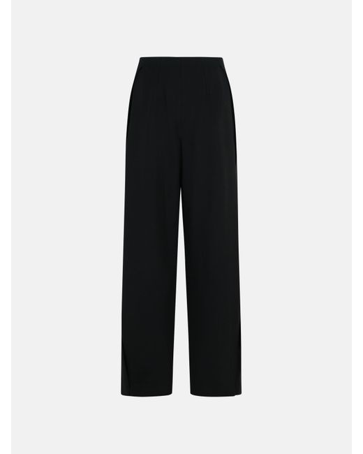 Sportmax Black 'adelchi' Viscose Pants