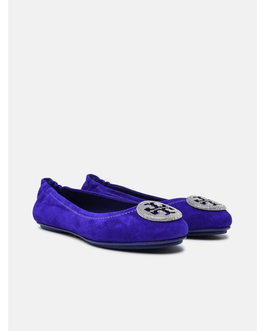 Tory burch purple on sale flats