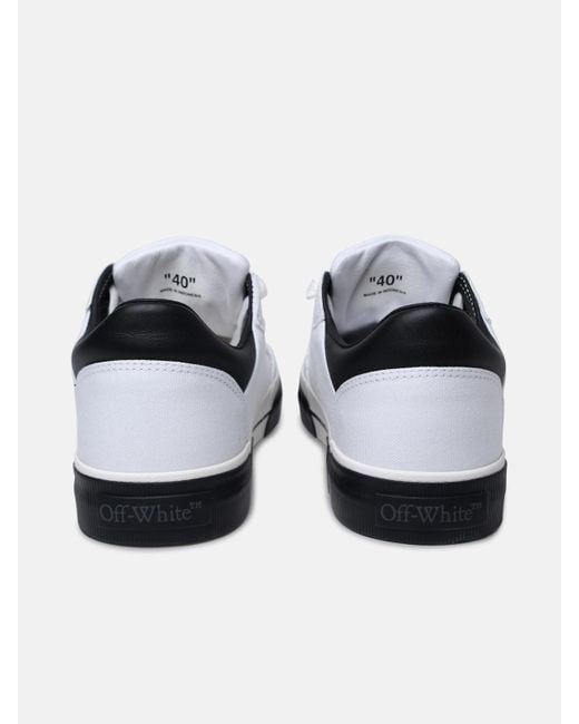 Off-White c/o Virgil Abloh White Off- 'new Vulcanized' Black Fabric Sneakers for men