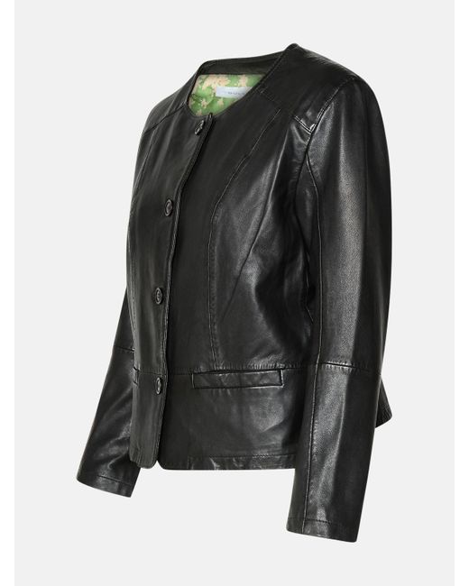 Bully Black Leather Jacket