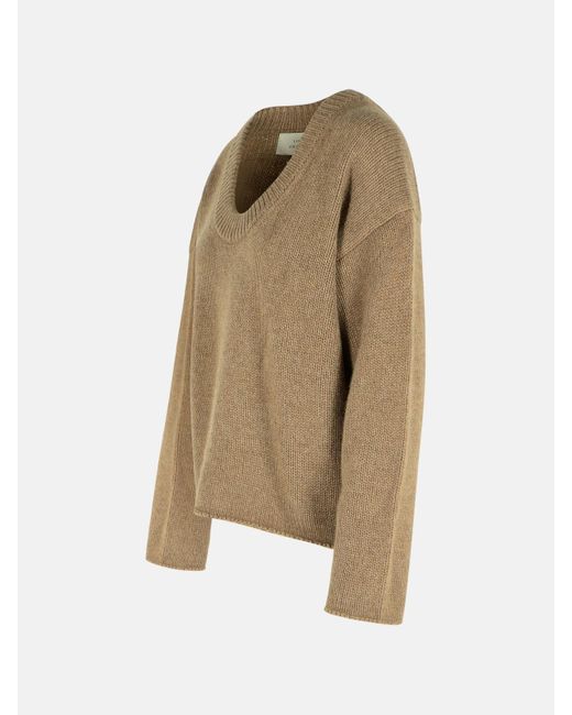 Loulou de Saison Natural Melange Mole Cachemire Sweater