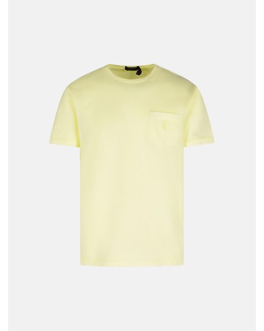 Polo Ralph Lauren Yellow Cotton T-shirt for men