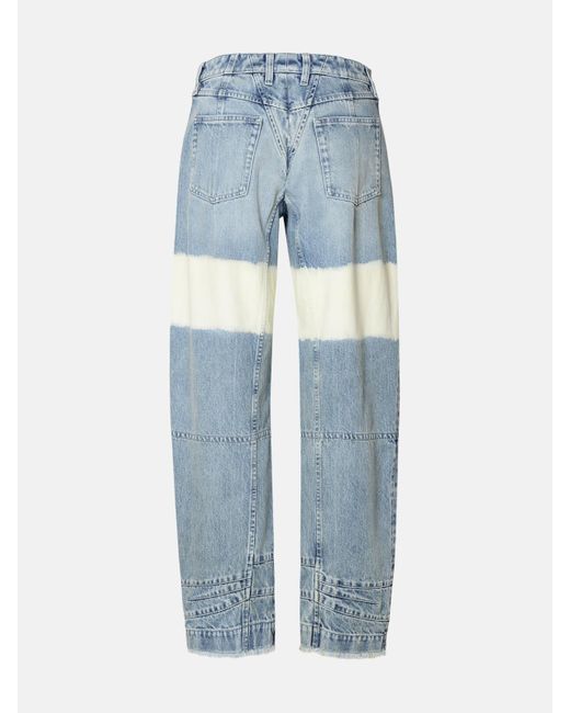 Jil Sander Blue Organic Cotton Jeans