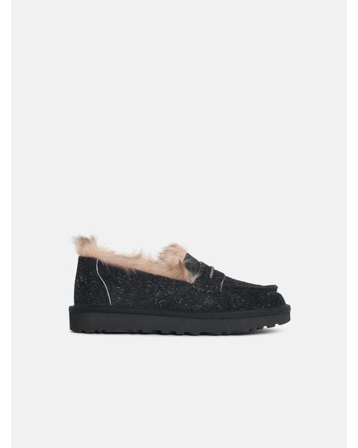 Ugg Blue 'Ellis' Suede Loafers