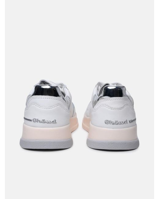 GHOUD VENICE White 'tweener' Leather Sneakers