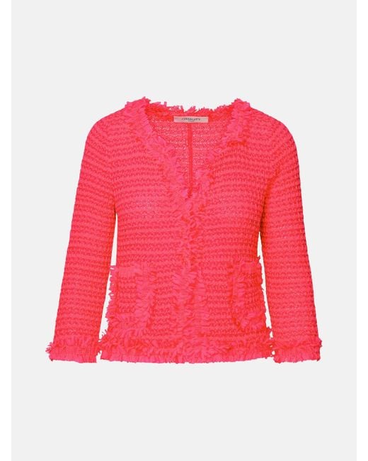 Charlott Pink Fuchsia Cotton Jacket