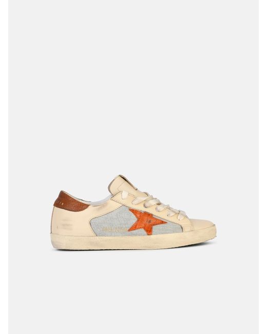 Golden Goose Deluxe Brand Natural Leather Blend Sneakers