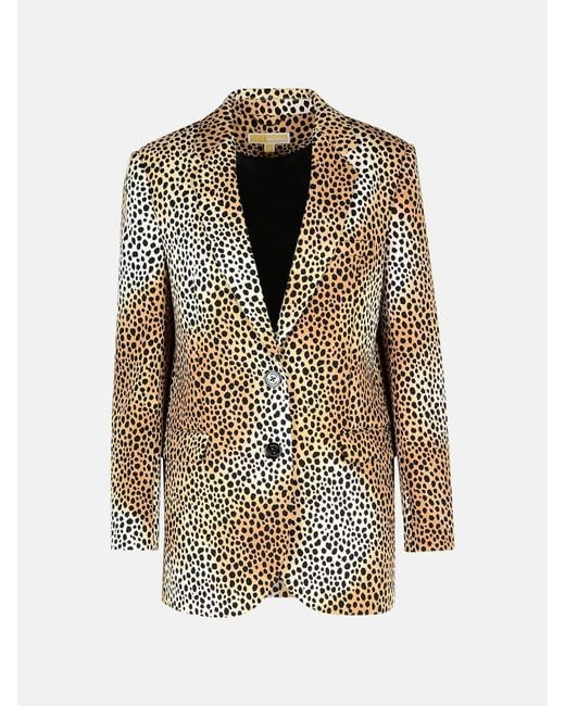 MICHAEL Michael Kors White Polyester Blazer