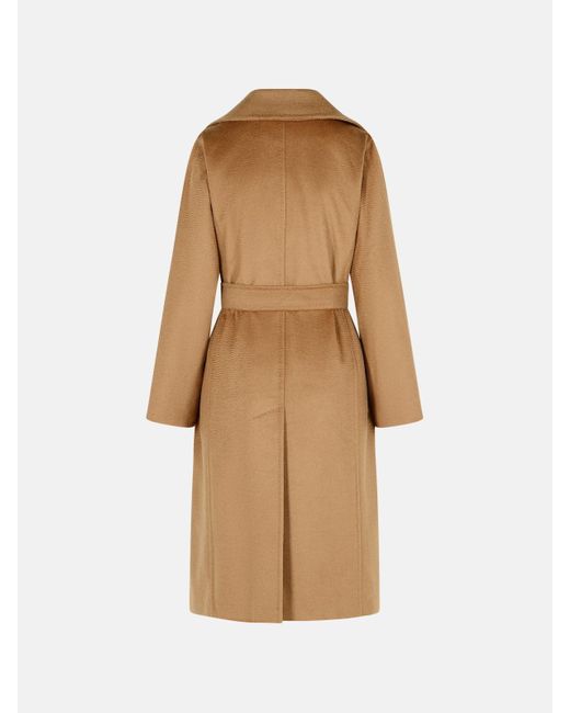 Max Mara Natural Camel Coat