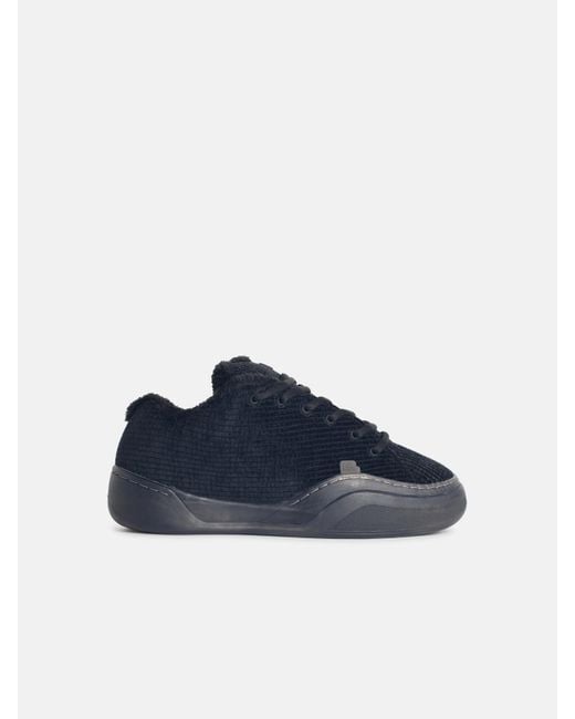 ERL Blue 'vamp' 'pirate ' Polyester Sneakers for men