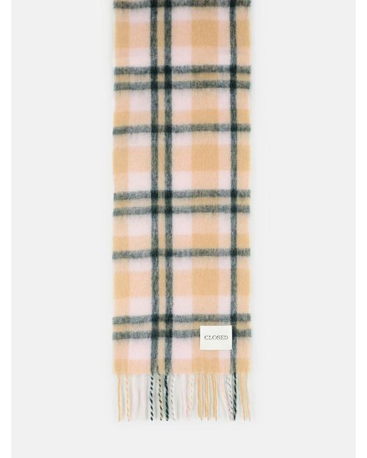 Closed Pink Wool Blend Scarf