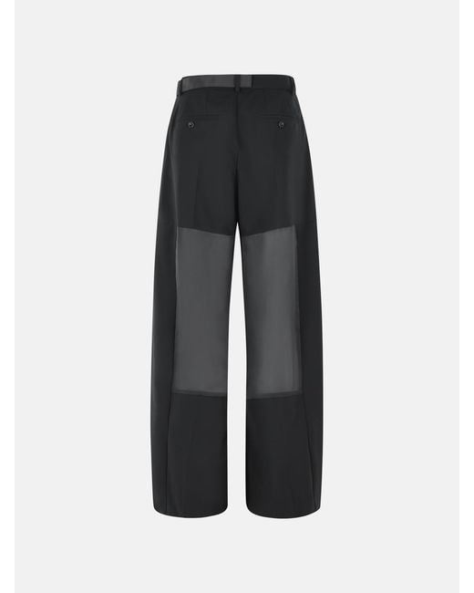 Sacai Black Wool Pants