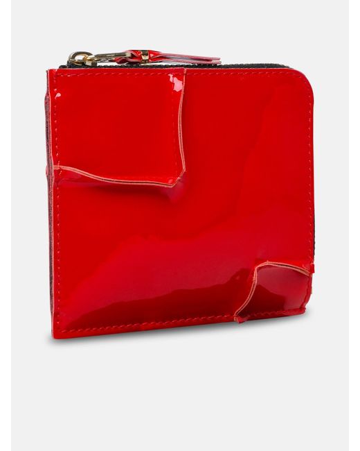 Comme des Garçons Red Comme Des Garçons Wallet 'medley' Leather Wallet