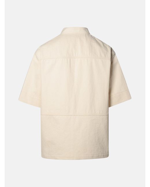 Jil Sander Natural Cotton Shirt for men