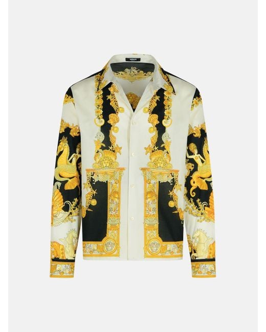 Camicia di Versace in White da Uomo