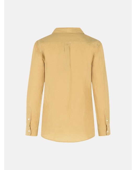 Polo Ralph Lauren Yellow Linen Shirt