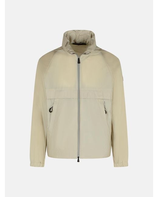 Moncler Natural Grenoble Negara Packable Hooded Windbreaker for men
