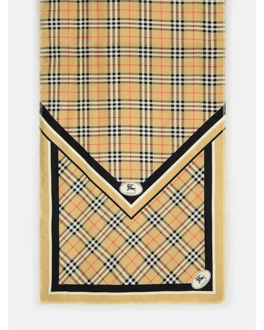 Burberry Multicolor Wool Scarf