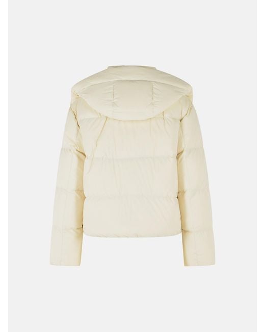 Woolrich Natural 'Madison' Polyamide Blend Down Jacket