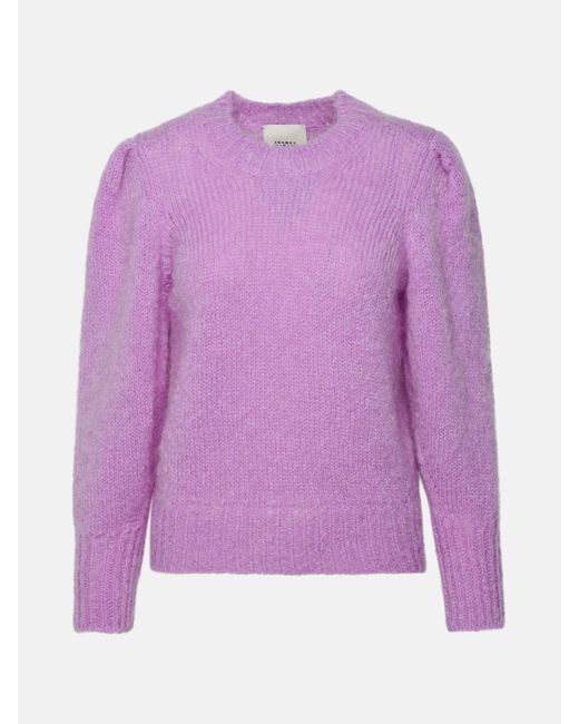 Isabel Marant Purple 'emma' Lilac Mohair Blend Sweater
