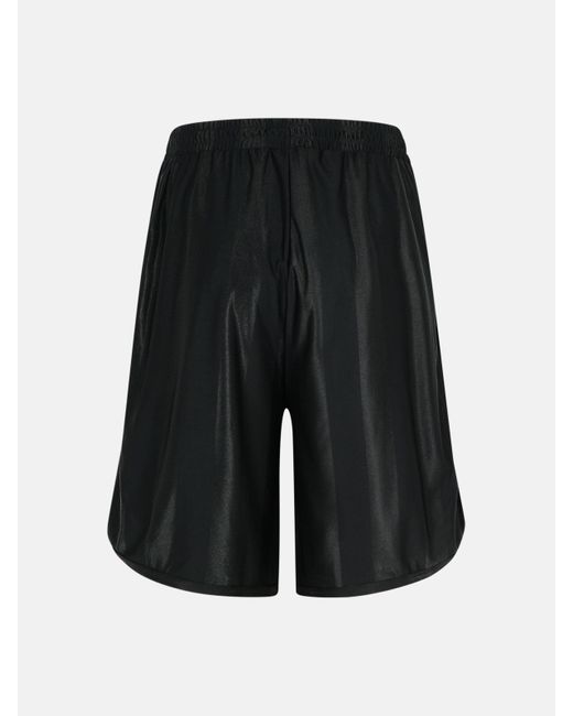 Barrow Black Polyester Bermuda Shorts for men