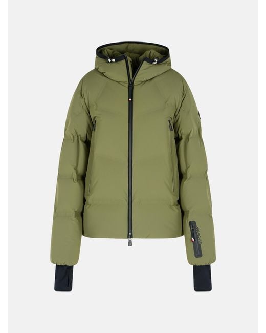 Moncler Green 'Angren' Polyamide Blend Down Jacket for men