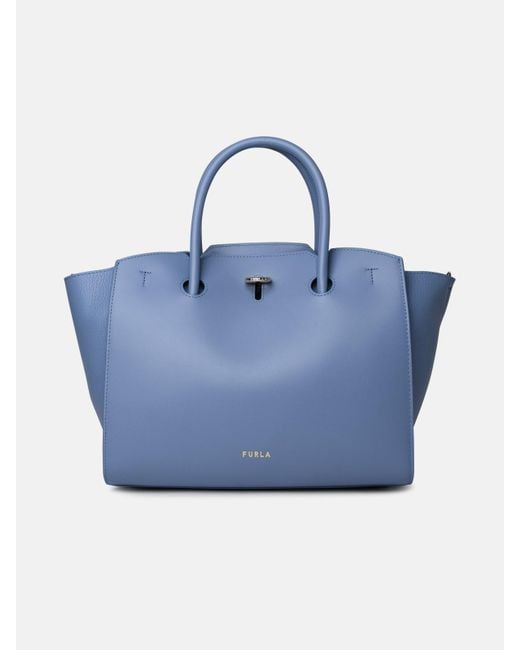 Furla on sale blue tote