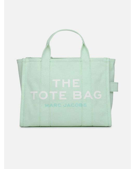 Marc Jacobs Marc Jacobs (the) Canvas Midi Tote Bag in Green | Lyst
