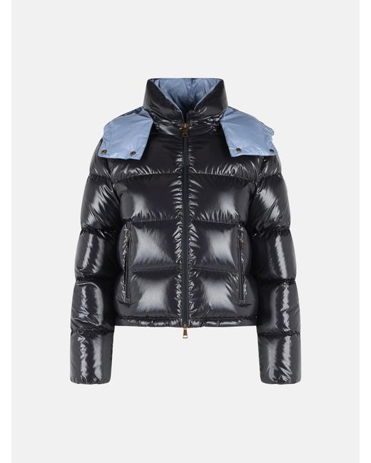 Moncler Blue 'Niveole' Polyamide Down Jacket
