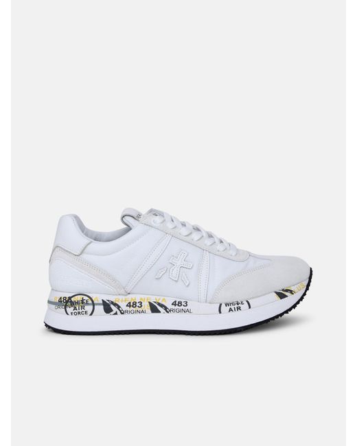 Sneakers | CONNY 4097 Bianco | Premiata Donna ~ Ematch